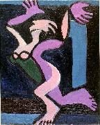 Dancing female nude, Gret Palucca Ernst Ludwig Kirchner